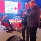 Il Principe di Monaco per 40 anni presidente della Croix Rouge: una targa dalla Cri della nostra provincia (Foto)