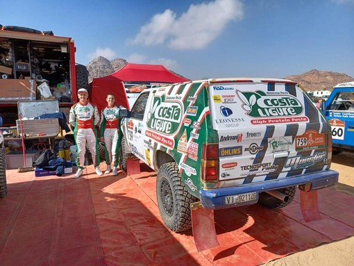Nessun errore per il dianese Carcheri nella prima prova di navigazione della quarta tappa della Dakar