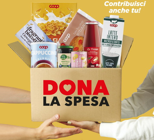 Solidarietà: sabato prossimo nei punti vendita di Coop Liguria torna la raccolta solidale 'Dona la spesa'