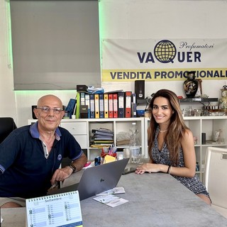 Efisio Vaquer ed Ilaria Salerno