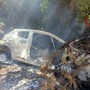 Paura al Rally di Sanremo: auto prende fuoco, pompieri sul posto (Foto)