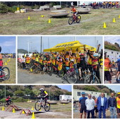 Imperia: inaugurato oggi pomeriggio a San Lazzaro il nuovo campo scuola per la Mountain Bike (Foto e Video)