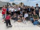 Sanremo: i ragazzi delle scuole raccolgono 90 sacchi di immondizia e uno di mozziconi sul litorale (Foto)