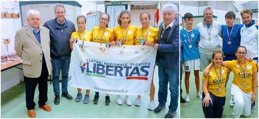 Balùn, la San Leonardo Imperia femminile trionfa al Campionato Nazionale Libertas di Pallapugno Leggera