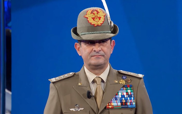 Il generale di Corpo d’Armata Francesco Paolo Figliuolo ospite al Teatro dell'Opera del Casinò di Sanremo
